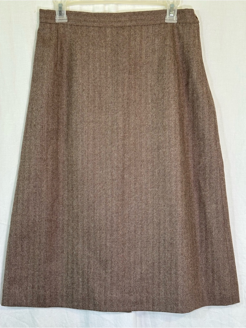 Vintage Tweed Midi Skirt Sz M
